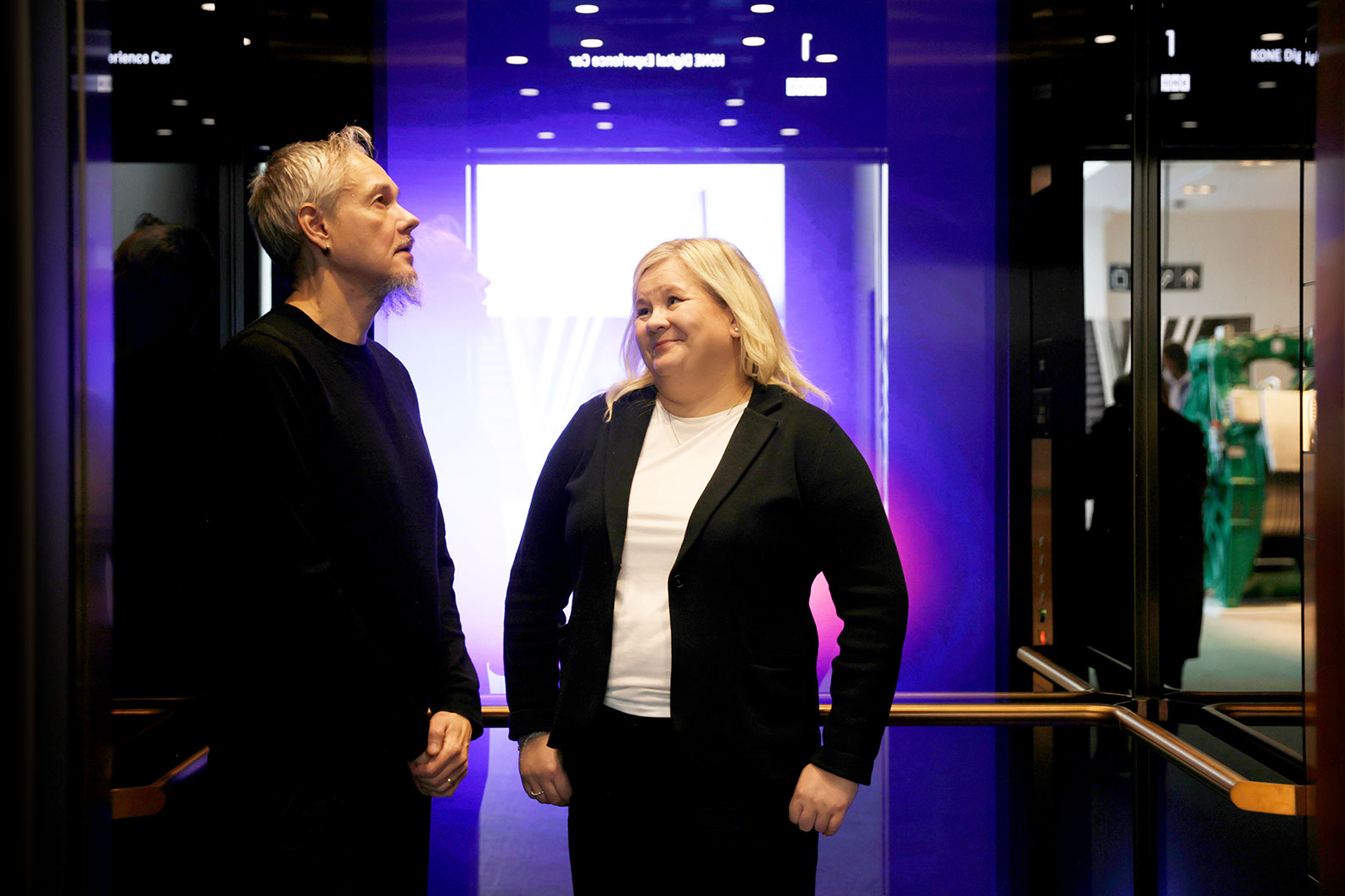 Markku Turunen ja Hanna Heinonen.