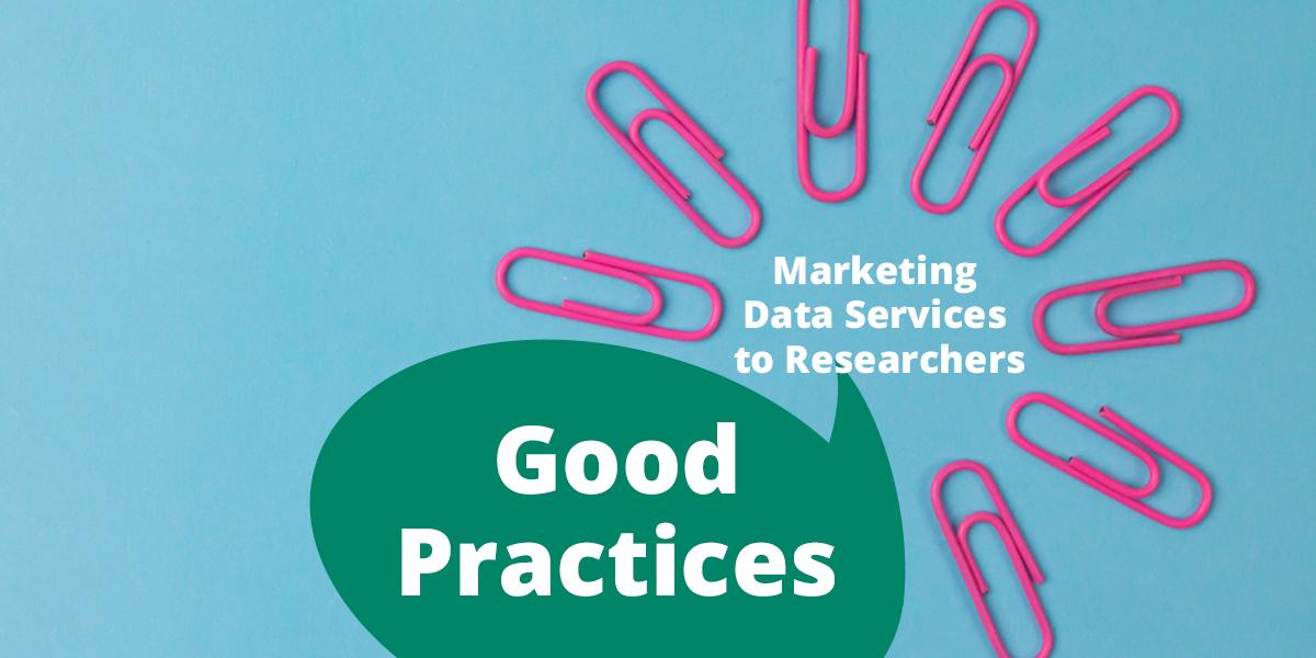 Illustration with the text Marketing Data Services to Researchers and Good Practices In the fourth part of the “Good Practices” series created by the Marketing Data Services to Researchers working group, Eeva Savolainen writes about making use of various communication channels. In the fourth part of the “Good Practices” series created by the Marketing Data Services to Researchers working group, Eeva Savolainen writes about making use of various communication channels.