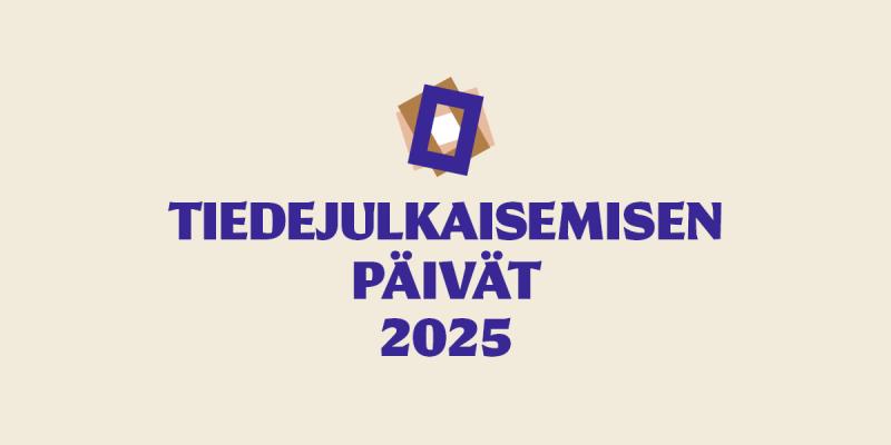 Tiedejulkaisemisen päivät 2025.