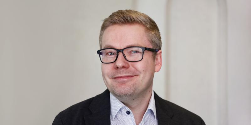 Kuvassa TJNK:n Mikael Laakso