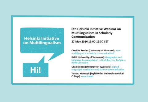 Logo, speakers and presentation titles 