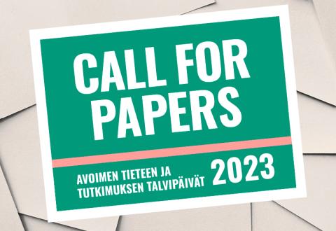 Kuvituskuva: Call for Papers