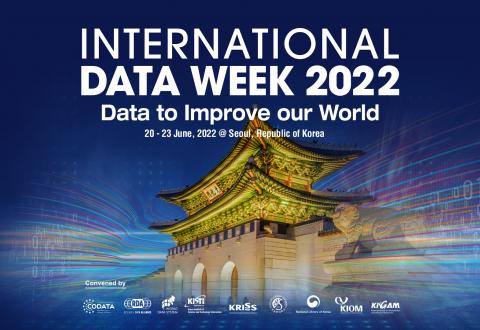 Event logo of the International Data Week and RDA Plenary 19